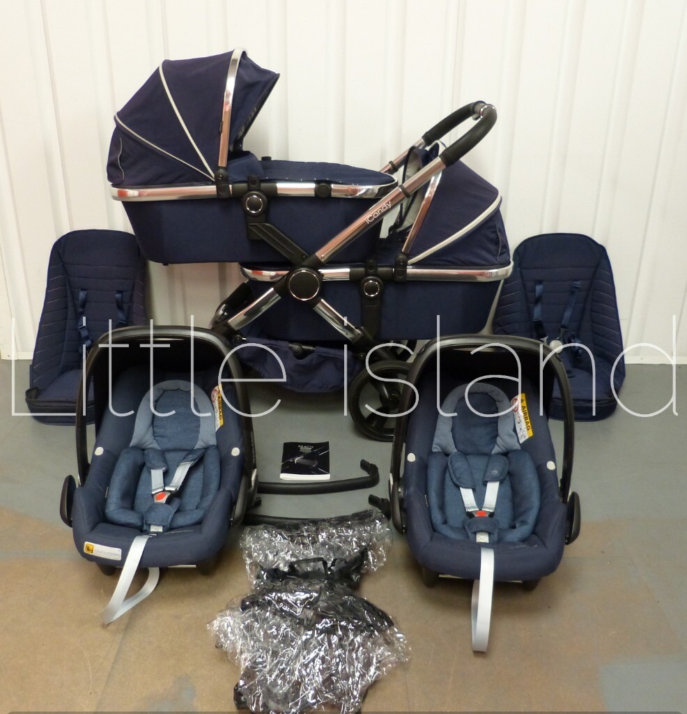 icandy peach indigo chrome
